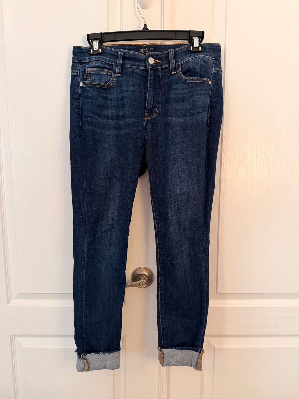 JUDY BLUE 9/29 Skinny Fit Dark Wash Jeans